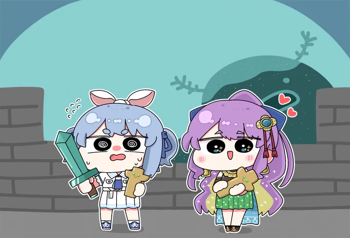 打倒、ウォーデンぺこ! #ぺこらーと
#HoshinovArt 