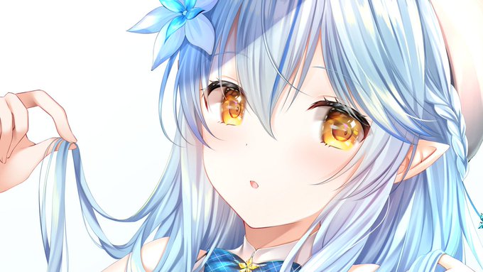 雪花ラミィちゃん⛄ | Drop.B🌸お仕事募集中 https://t.co/SnxJdvNSGp 
#LamyArt 縦長サイズはpixivに置いています⛄ 