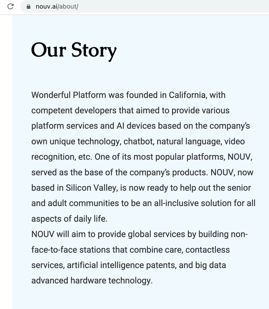 TheOtcWitch's tweet photo. $NOUV AI Merger in the process. Already changed their website and added new directors. Still in trips 🤔 https://t.co/OxfSH43TjY