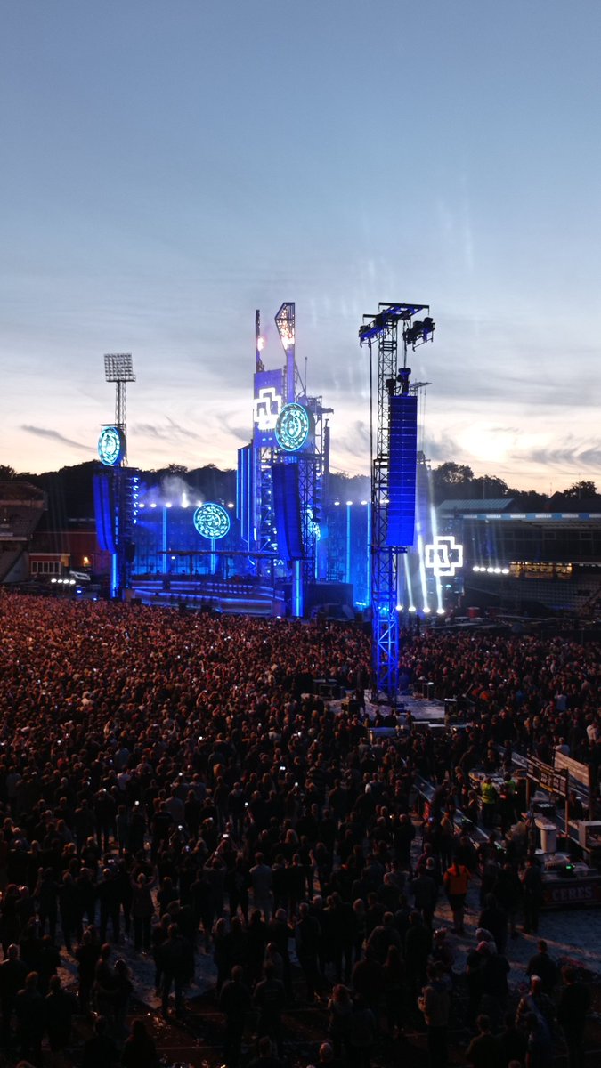 Had such an amazing time at #Rammstein concert in Aarhus Denmark 🤟🔥🎸🎶