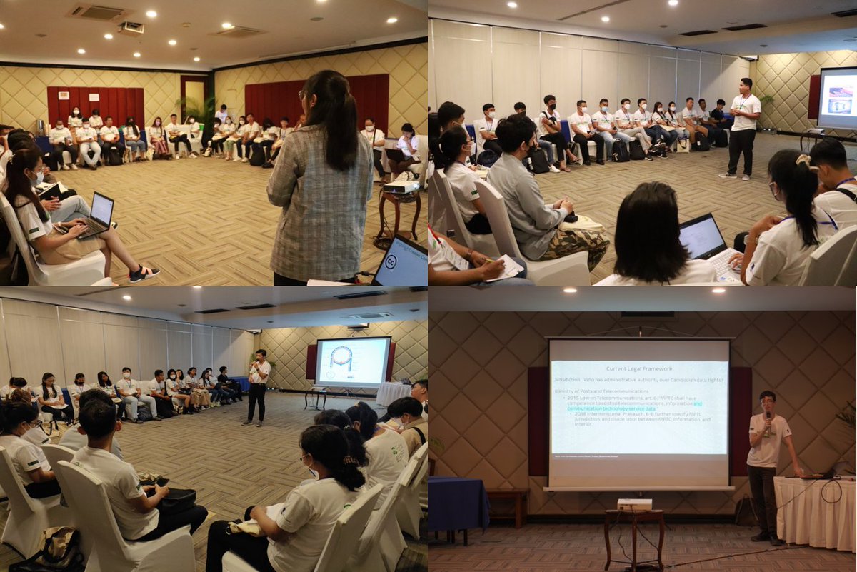 CambodiaICTCamp's tweet image. The camp has received 155 participants from different fields. All the activities are wrapped up in the blog on the first day of Cambodia ICT Camp 2022: bit.ly/3HJYvR9
#CICTCamp2022