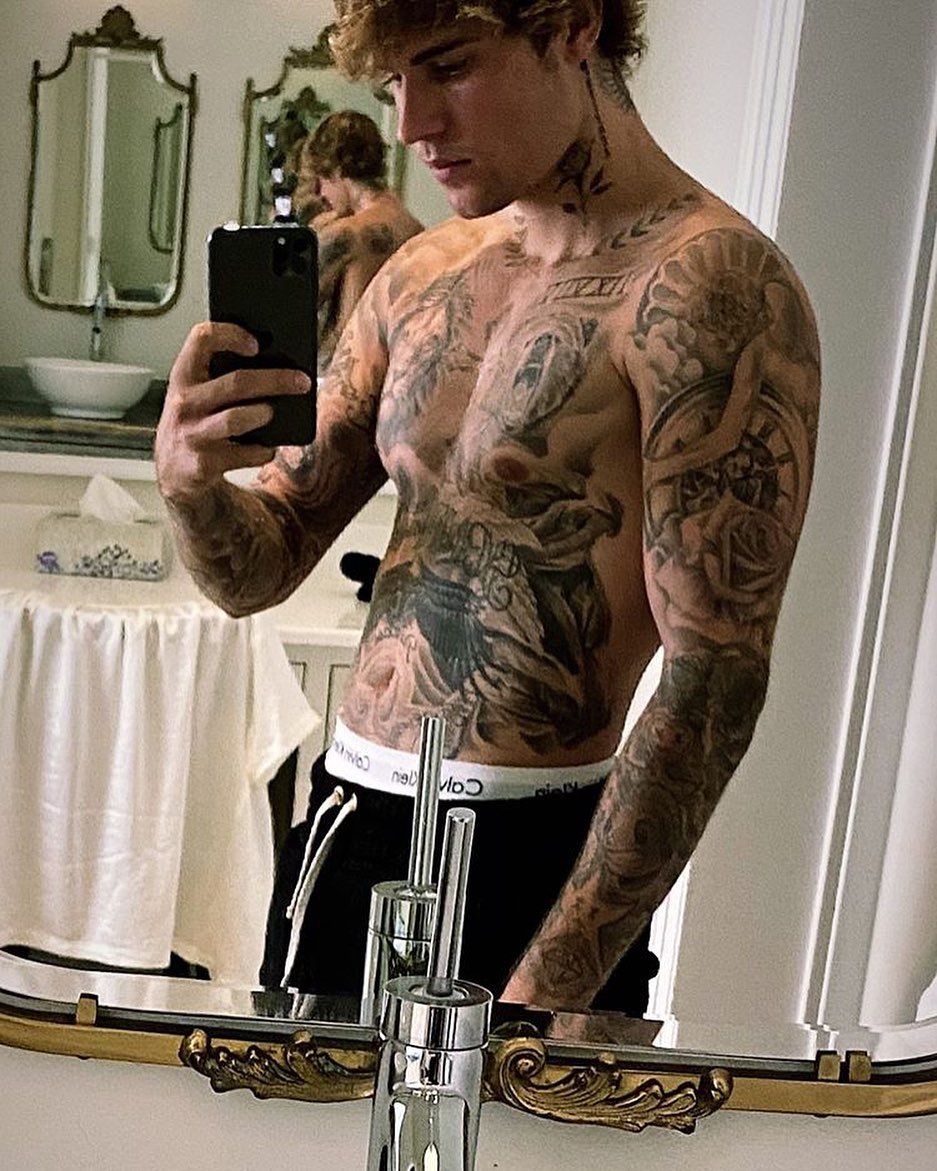 My Calvin Klein model, Justin Bieber