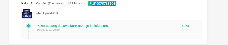 tuakrajogarang's tweet photo. @ShopeeID @jntexpressid  JP0075736606  TOLONG FOLLOW UP NO RESI INI 2hari barang di bawa kurir tapi tidak dikirim ke alamat penerima, saya sebagai pengrim https://t.co/WKyjewQaL2
