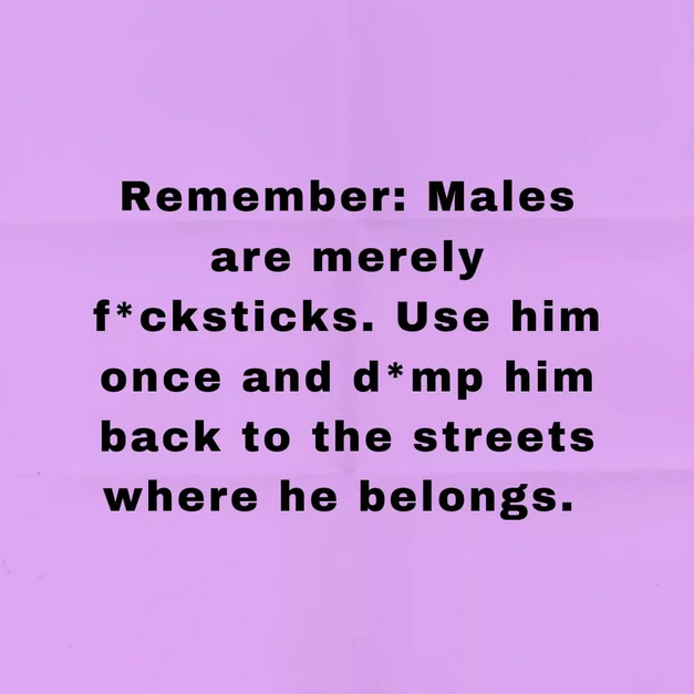 19evals90's tweet photo. #femalesuperiority #femalesupremacy #femaleisfuture #menaretrash #humiliation #femdom https://t.co/Ev6Hl8iaw1