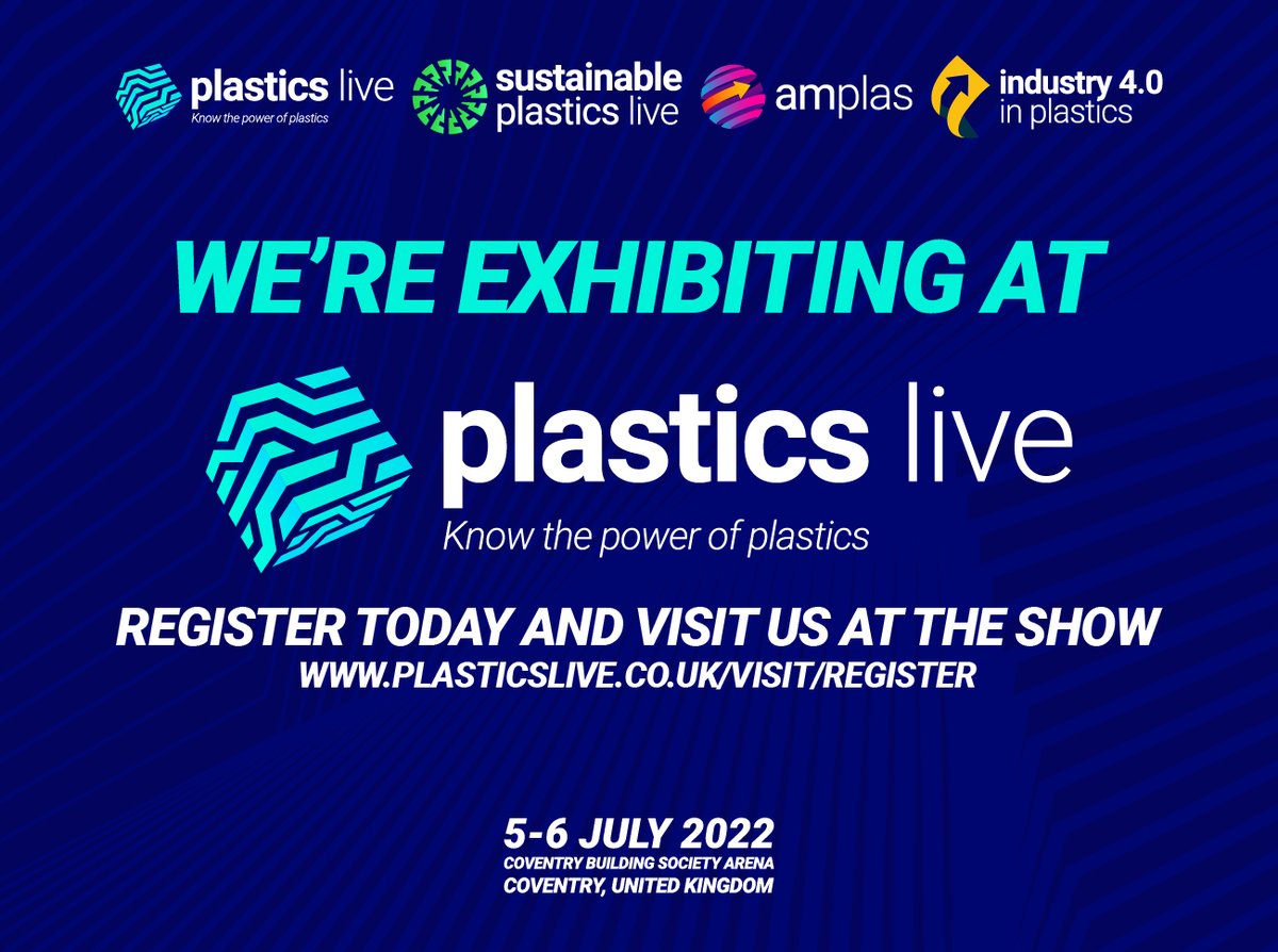 Plastiserve are delighted to be exhibiting at Plastics Live, 5-6 July.
Register here bit.ly/3QHPb4b and come and see us at Stand B6.
#plasticslive #plasticsindustry #ukmfg #injectionmoulding #polymers #polymerindustry #masterbatch #plastics #plasticmanufacturing