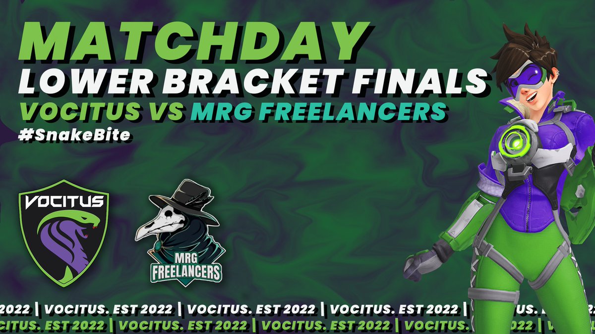 Tempus_OW (@tempusow) on Twitter photo ITS MATCHDAY!
Today we face off vs MRG Freelancers (<a href="/moodyMRG/">Moody Raven Gaming</a>) for the Lower bracket finals! It's all or nothing tonight. Wish us luck! GL HF Everyone!
#SnakeBite ITS MATCHDAY!
Today we face off vs MRG Freelancers (<a href="/moodyMRG/">Moody Raven Gaming</a>) for the Lower bracket finals! It's all or nothing tonight. Wish us luck! GL HF Everyone!
#SnakeBite