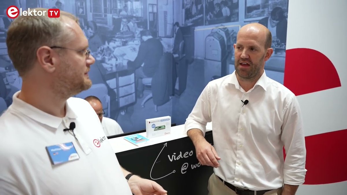 <a href="/Raspberry_Pi/">Raspberry Pi</a> founder <a href="/EbenUpton/">Eben Upton🧢</a> meets with <a href="/Elektor/">Elektor</a> at Embedded World 2022. >> bit.ly/3NeCJpQ  
#ew22 #raspberrypi #mcu #embeddedworld2022