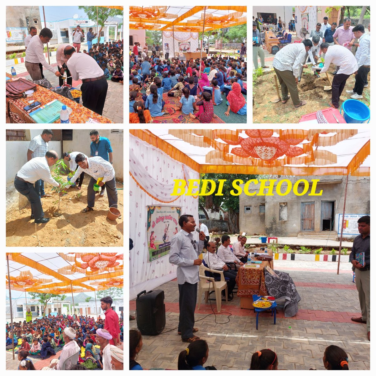 crcbedi2017's tweet photo. કન્યા કેળવણી મહોત્સવ શાળા પ્રવેશોત્સવ 2022 અંતર્ગત માનનીય કલેક્ટર સાહેબ શ્રી સાબરકાંઠા, હિંમતનગર આજ રોજ મારા ક્લસ્ટર ની  પાલીયાબીયા, મામાપીપળા અને બેડી પ્રાથમિક શાળા મો આંગણવાડી અને ધોરણ 1 ના બાળકોને પ્રવેશ અપાવ્યો અને  સાહેબ શ્રી દ્વારા ખૂબ સરસ  શૈક્ષણિક માર્ગદર્શન આપવામો આવ્યું https://t.co/XFc8PP5hbm