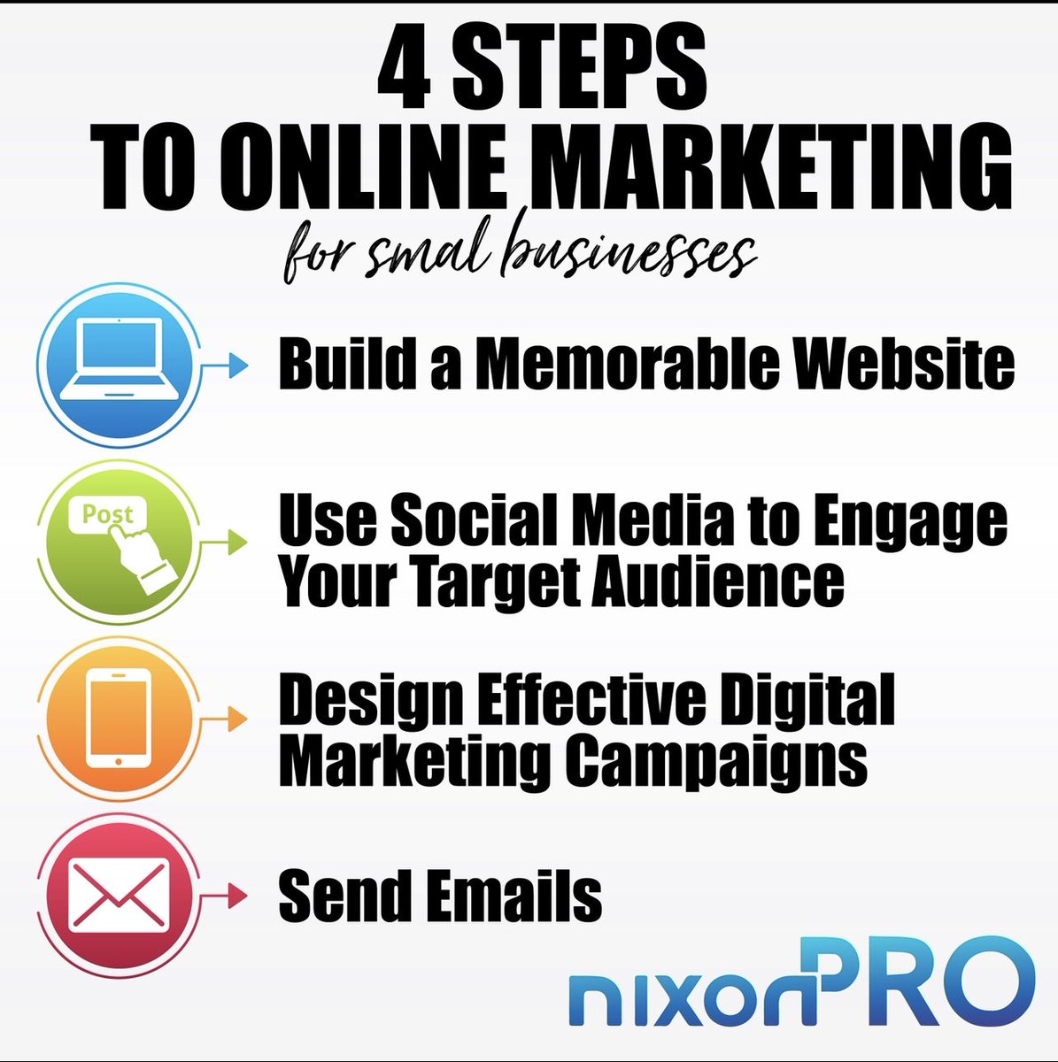 Follow these steps the best you can!!

#onlinemarketing #marketingtips #marketingagency #marketingstrategy #marketingonline #instagrammarketing #contentmarketing #digitalmarketingtips #digitalmarketingagency #socialmarketing #ecommerce #digitalmarketingstrategy #twittermarketing