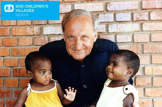 SOSCVKenya's tweet photo. Over 100 years ago today, Hermann Gmeiner envisioned a new way to care for children left without parents after the Second World War. Through this concept, he hoped that no child in the world would have t o grow up alone. Happy #SOSDay to all! https://t.co/uLydVFMFpm