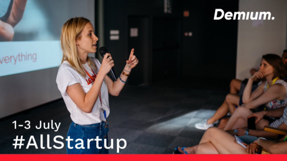 Startup_VLC's tweet photo. 📢 Abierta la inscripción para el próximo #AllStartup organizado por @DemiumStartups

Un hackathon que se celebra del 1 al 3 de julio en el que la incubadora seleccionará a los futuros #emprendedores que participarán en su programa 🚀

¡Apúntate! ✍ https://t.co/QJaEpWv95u https://t.co/EBQdXVbWPV
