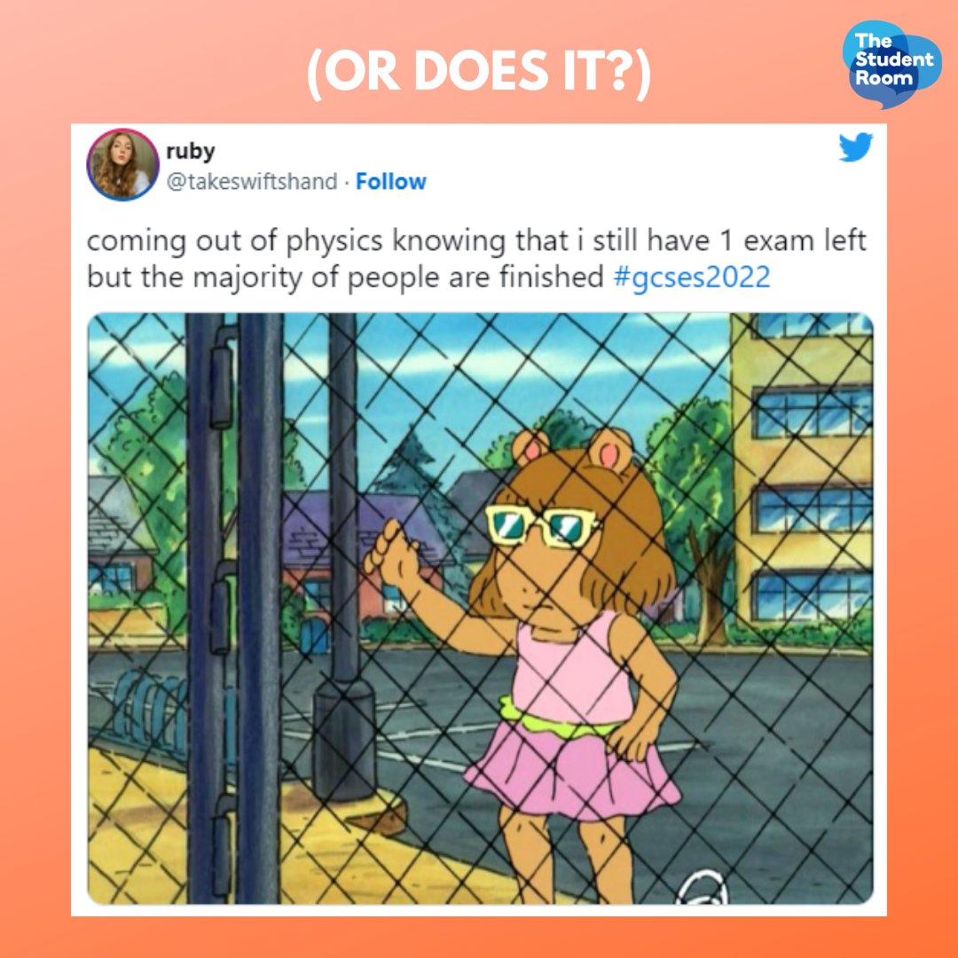 thestudentroom's tweet photo. Or does it...?
Find all the student reactions here: https://t.co/fP70IzoyZZ 😂
#gcses2022 #GCSEPhysics #gcse2022 #physicsgcse #physics #physicspaper2 https://t.co/ykmaXjmbRI