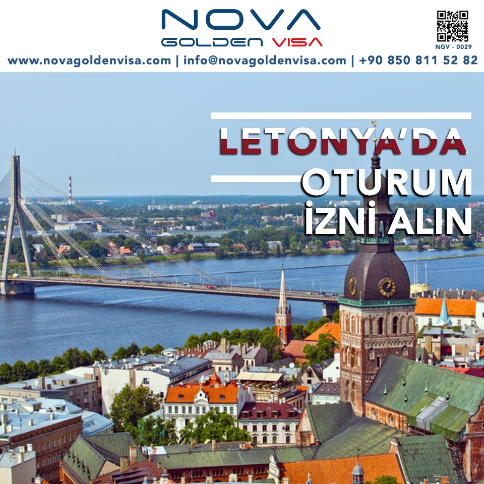 Letonya'da Oturum İzni Alın.
Detaylı Bilgi Edinmek İçin Bizimle İletişime Geçebilirsiniz:
Telefon : +90 850 811 52 82
Whatsapp : +90 549 550 40 86
#novagroupholding #novagoldenvisa #letonya #letonyayasam #letonyaoturumizni