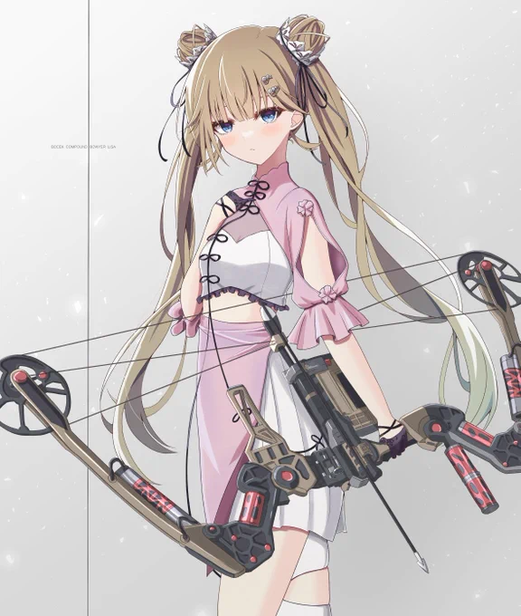 ボセック使いのお嬢様 
#はなぶさの絵 