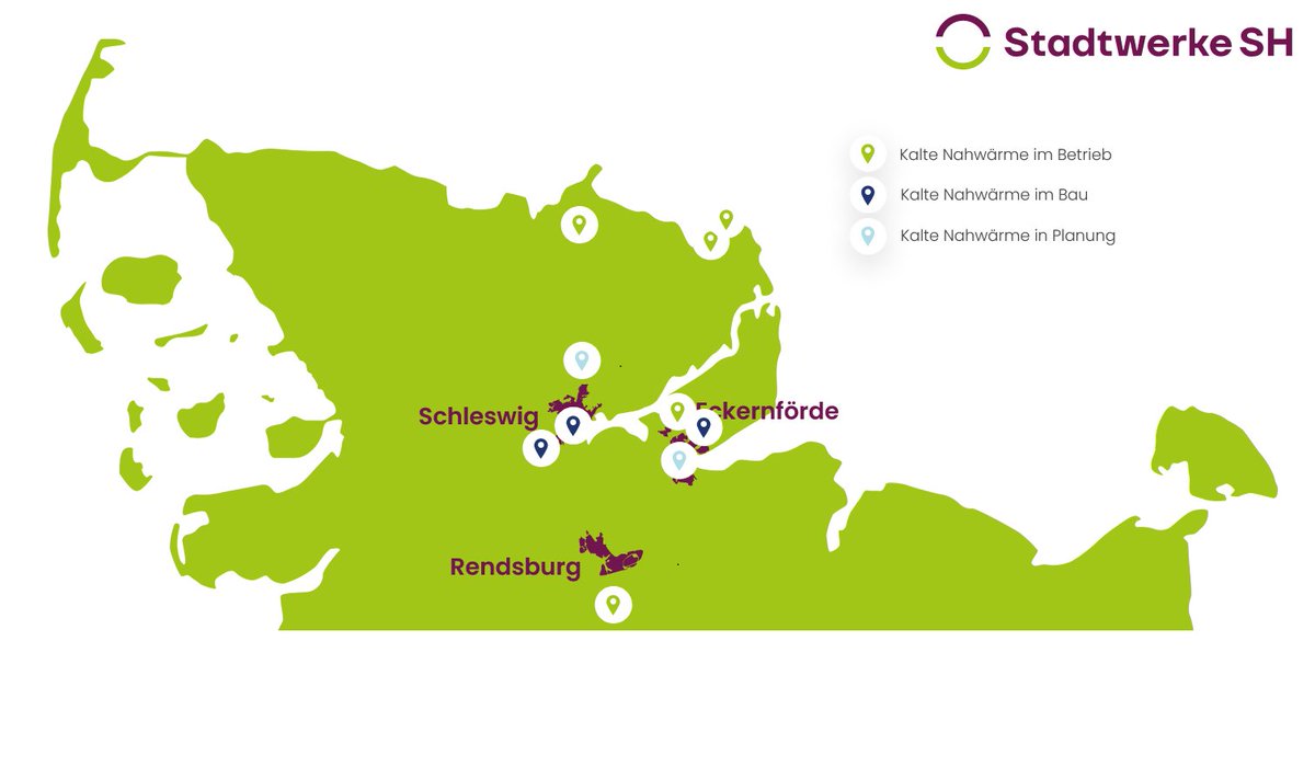 Kalte Nahwärme ist eine echte Alternative für Quartiere und Kommunen. Bereits 5 Kalte Nahwärmenetze betreiben die Stadtwerke SH, weitere 5 sind in Planungs- bzw. Bauphase.
Bildquelle: Stadtwerke SH Mehr Infos unter: t1p.de/4avyb
#Nahwärme #Geothermie #SoleStattKohle