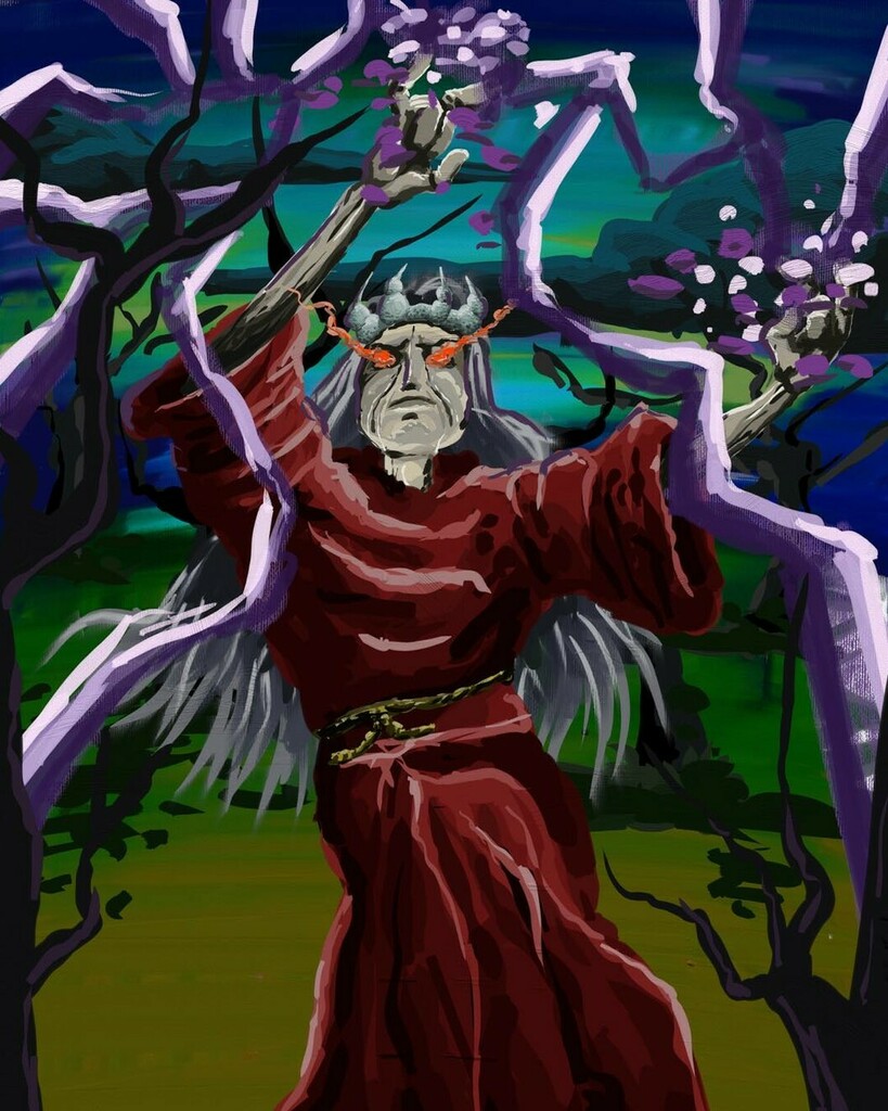 OuterEdgeComics's tweet image. The WARLOCK is ready to challenge you on your next Soloventure!
A self-contained single-player Soloventure campaign based on the TCGRPG system is available on The Game Crafter at ift.tt/IfqDLSu

#warlock #dungeon #soloventure #tcgrpg #artrage #… instagr.am/p/CfJg-iQMeW-/