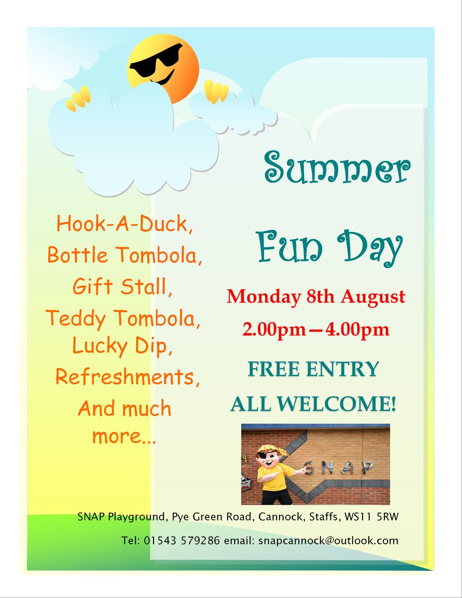 SNAP Playground (@snapcannock) on Twitter photo 