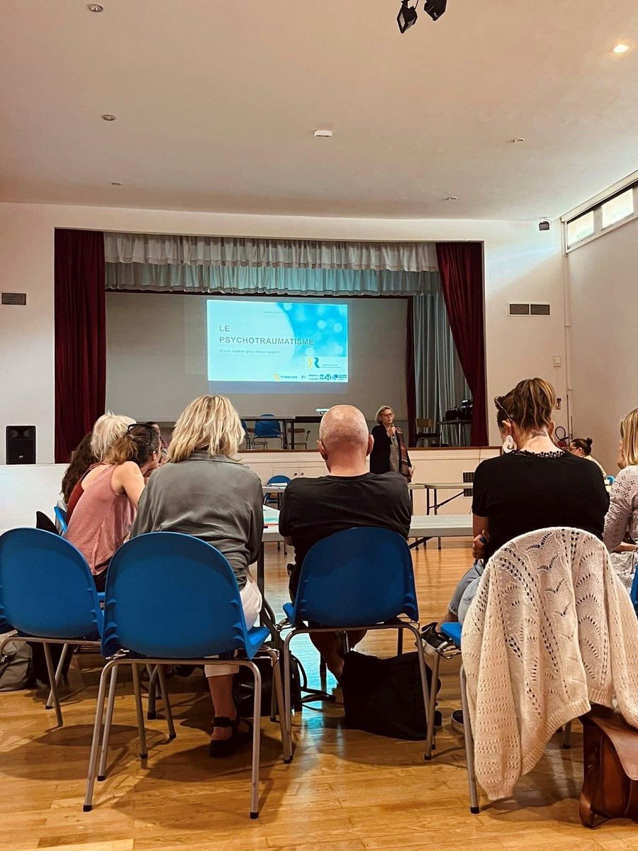 Formation aux Troubles du Stress Post Traumatique ouverte à l'ensemble de nos partenaires concernés 

✍️Objectifs : sensibilisation au Troubles du Stress Post Traumatique

🙏Avec Madame le Dr DERYNCK, médecin référent du Centre Régional de Psychotraumatisme et CUMP Zone Sud