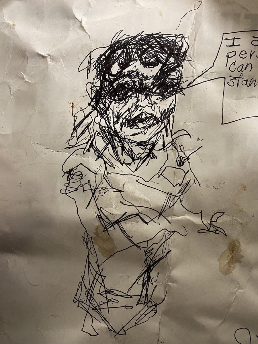 BrooklynneHaws's tweet photo. A homeless guy aka Ricky G drew me a portrait 🥲 https://t.co/fUSa9Pgu4U