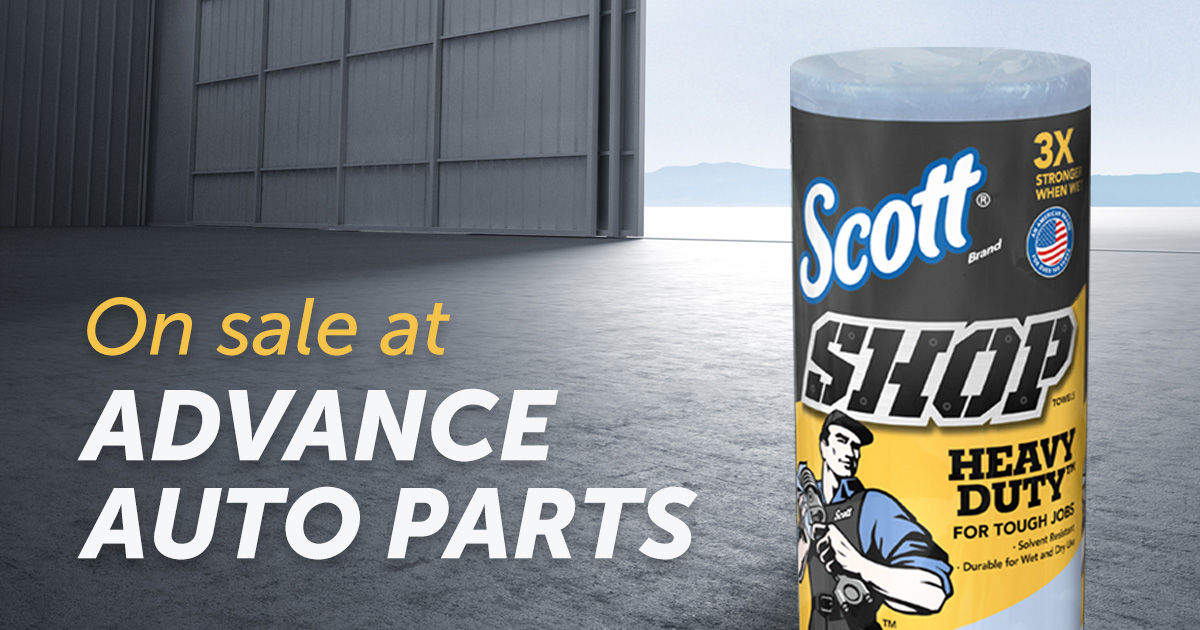 ScottHomeAuto's tweet image. Everyone can use Heavy Duty Shop Towels! Stop by your local @AdvanceAuto to pick up a roll while on sale!