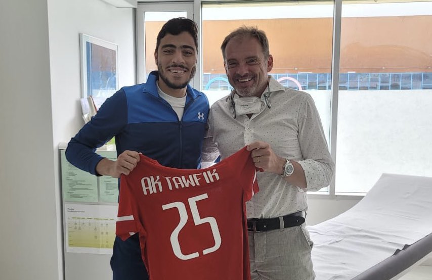 احمد ابو عبلة: الخبير النمساوي «فينك» يؤكد اقتراب «أكرم توفيق» من العودة للتدريبات الجماعية