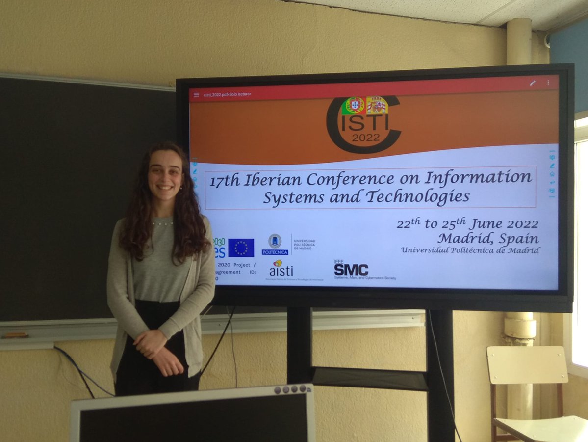Centro de Simulação da FMUP (@simfmup) on Twitter photo Inês Jorge, from Núcleo de Simulação Clínica of @CSB_FMUP, presented "Development of an Objective Measurement System for Quality Assessment of Chest Compressions during Cardiopulmonary Resuscitation Training", at CISTI 2022, in Madrid.
<a href="/UPorto/">Universidade Porto</a> <a href="/FMUPorto/">Faculdade de Medicina da U.Porto</a> Inês Jorge, from Núcleo de Simulação Clínica of @CSB_FMUP, presented "Development of an Objective Measurement System for Quality Assessment of Chest Compressions during Cardiopulmonary Resuscitation Training", at CISTI 2022, in Madrid.
<a href="/UPorto/">Universidade Porto</a> <a href="/FMUPorto/">Faculdade de Medicina da U.Porto</a>