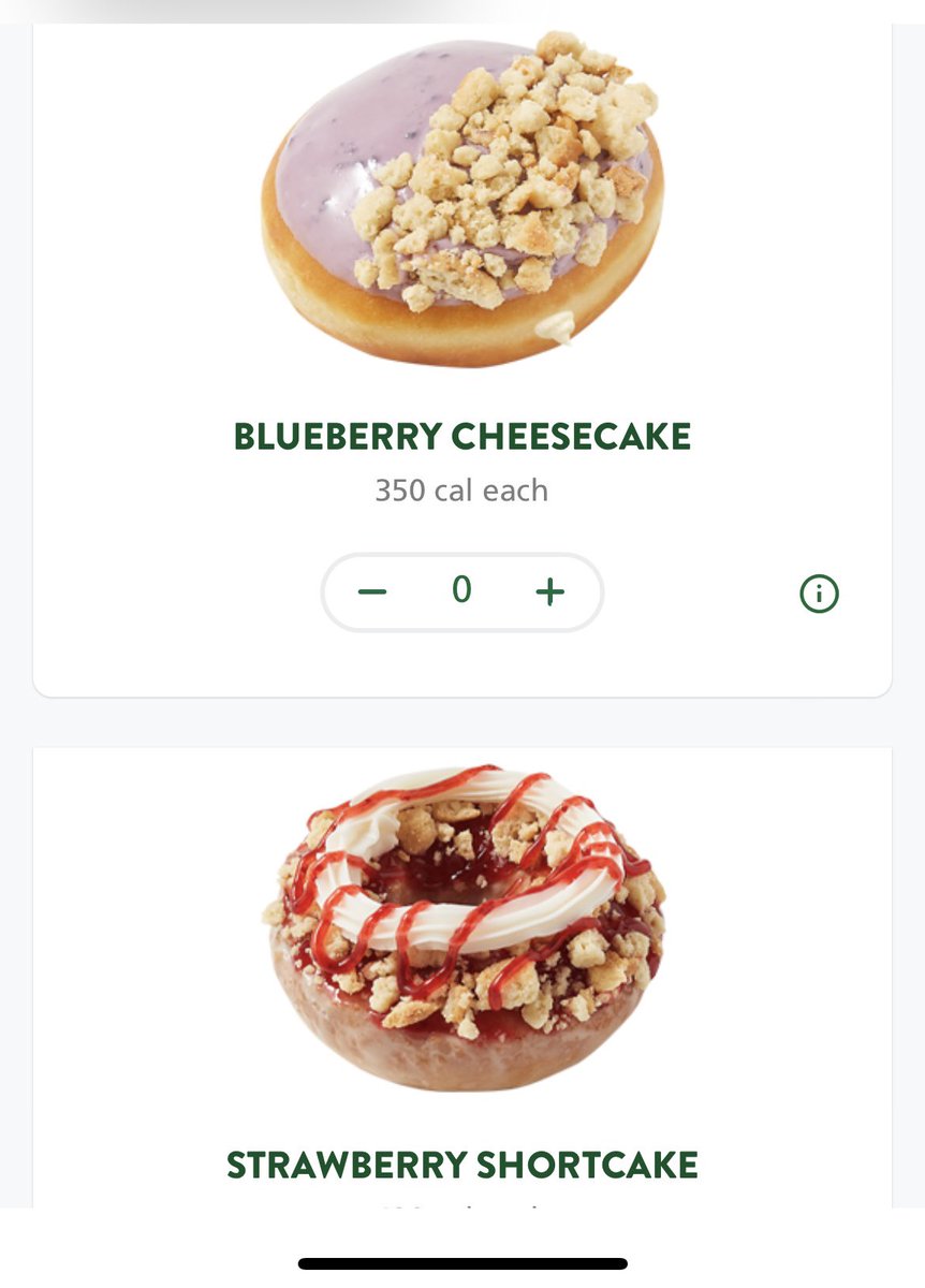 inrepair75's tweet photo. Hey @krispykreme ! This is what I ordered vs what I got…  That’s a problem. 🤷🏼‍♀️ https://t.co/CF6QU42znJ