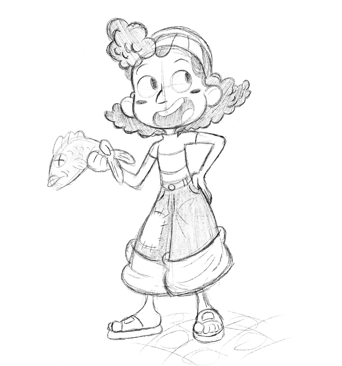 TheGamingGoru's tweet photo. Practiced drawing Giulia while following Deanna Marsigliese's #DrawWithPixar video! I had a lot of fun sketching this! Hope I did this character justice! 😄 🐟 ❤️

#Luca #PixarLuca #LucaFanart #Pixar #sketch https://t.co/3uCcqMKZTo
