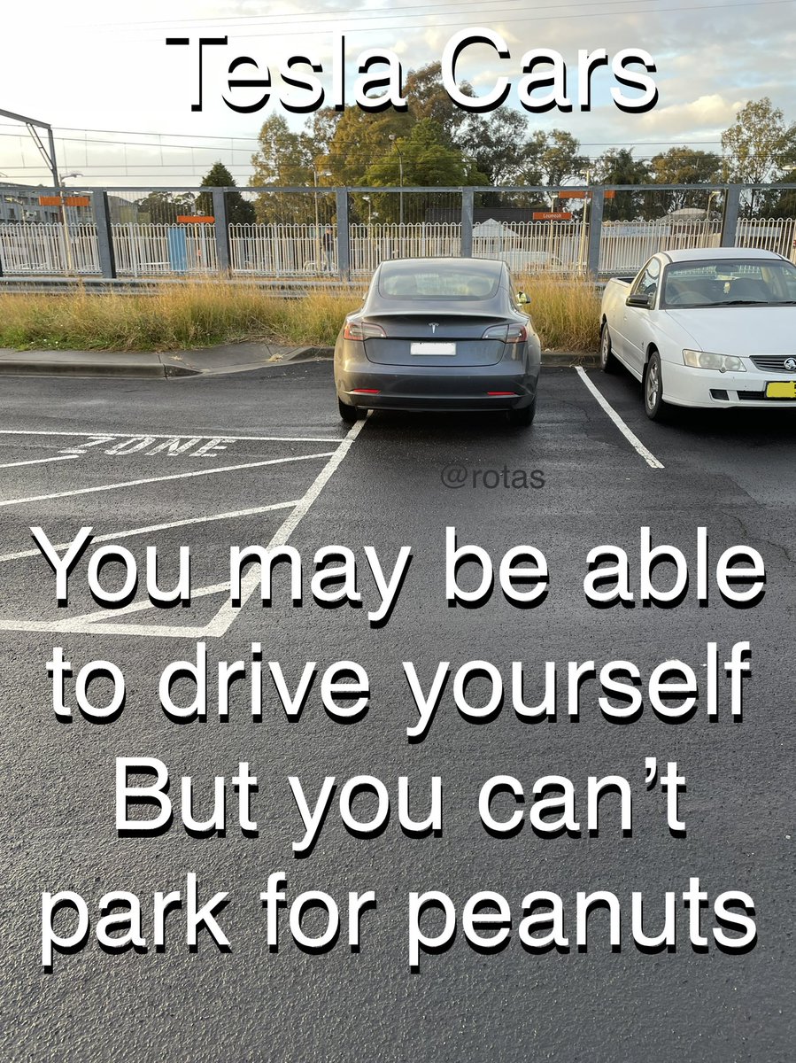 Rotas's tweet image. Need to work on that @Tesla