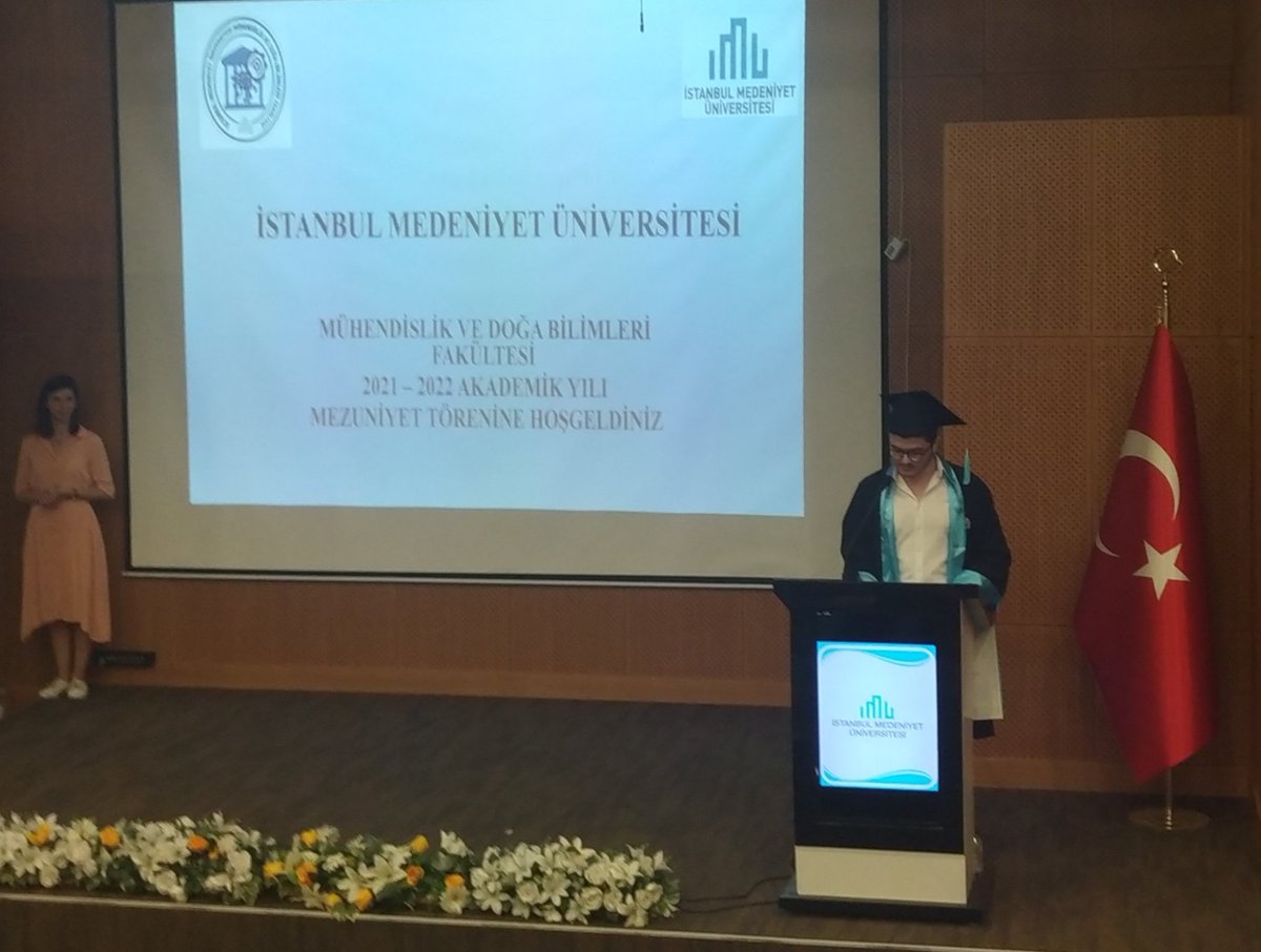 abdullahdangac's tweet photo. İstanbul Medeniyet Üniversitesi Elektrik-Elektronik Mühendisliği Bölümünü fakülte ve bölüm birincisi olarak tamamlamaktan gurur ve mutluluk duyuyorum.

Bu başarıyı elde etmemde emeği geçen tüm hocalarıma ve her zaman arkamda olan sevgili aileme sonsuz teşekkür ediyorum. https://t.co/8ghcQ4LG8o