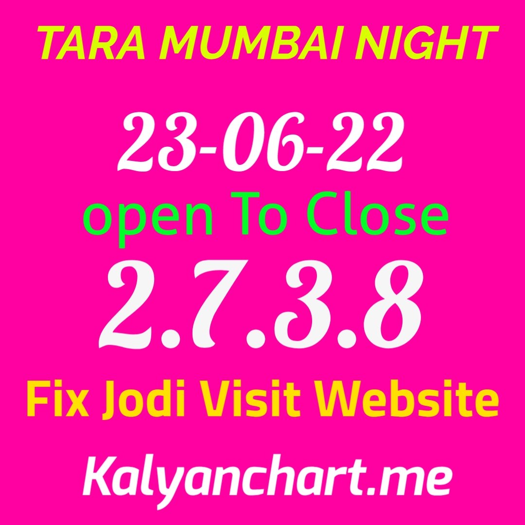 kalyancharts's tweet photo. Satta Matka Free Game Open To Close Paly And Win Matka.

https://t.co/1Cst0UNr8s

🖕🖕🖕🖕🖕

#satta #sattamatka #java #breastislife #matkaboss #sattatips #matkanumber #pythone #news #matkaking https://t.co/ojNLTzBTKf