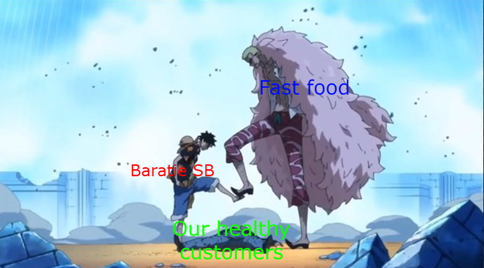 ShivsSach's tweet photo. We provide the most healthiest, cheap and delicious food you will ever eat! #deliciousfood #cheapfood #onepiece #luffy #doflamingo #trafalgarlaw  #healthy #healthiestfood https://t.co/vMplzYp1zN