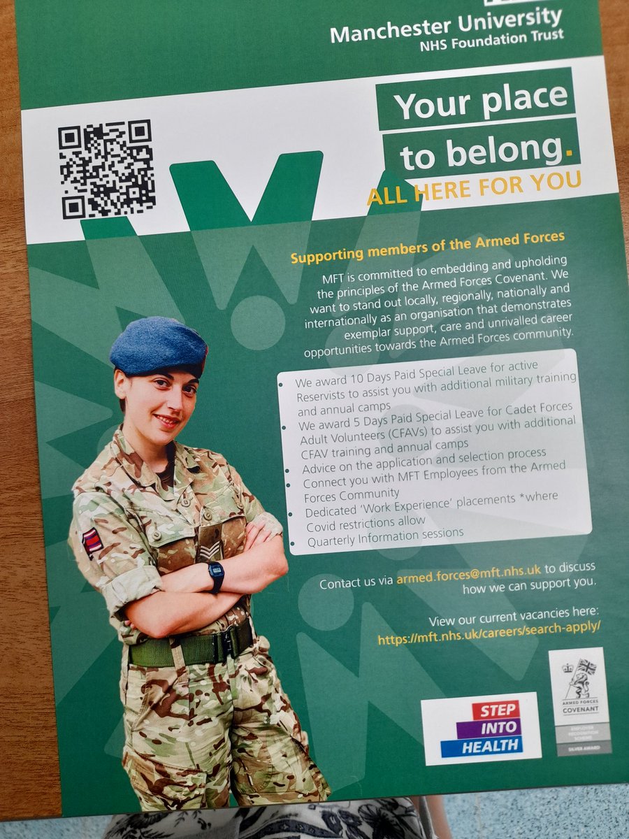 NHSE Armed Forces tweet media