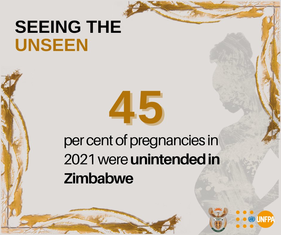 Unintended pregnancies continue to burden many countries in East and Southern Africa. In #Zimbabwe , an estimated 45% of pregnancies in 2021 were unintended 

#SWOP2022

#endteenagepregnancy #endchildmarriage