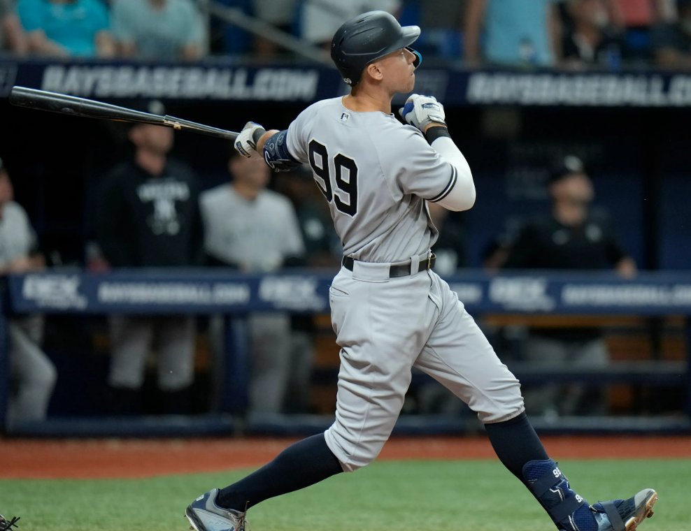 MLB_Math's tweet image. 2022 leaders in OVOA: 

1. Aaron Judge: 105.56
2. Jose Ramirez: 95.36
3. Paul Goldschmidt: 92.64
4. Mike Trout: 89.24
5. Bryce Harper: 88.22
6. Rafael Devers: 87.29
7. Yordan Alvarez: 82.72
8. Manny Machado: 76.22

Full data on @SportsMathNet: sportsmathnetwork.com/mlb-math/2022-…