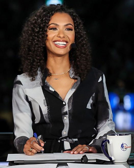Tonight, Malika Andrews will make history as the first woman to ever host the NBA Draft.