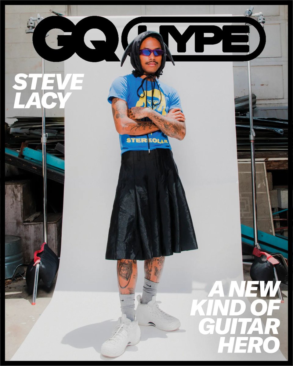 I profiled Steve Lacy and his new album for GQ's latest Hype cover — we talked astrology, self-knowledge, working on Donda (sort of), and much more gq.com/story/gq-hype-…