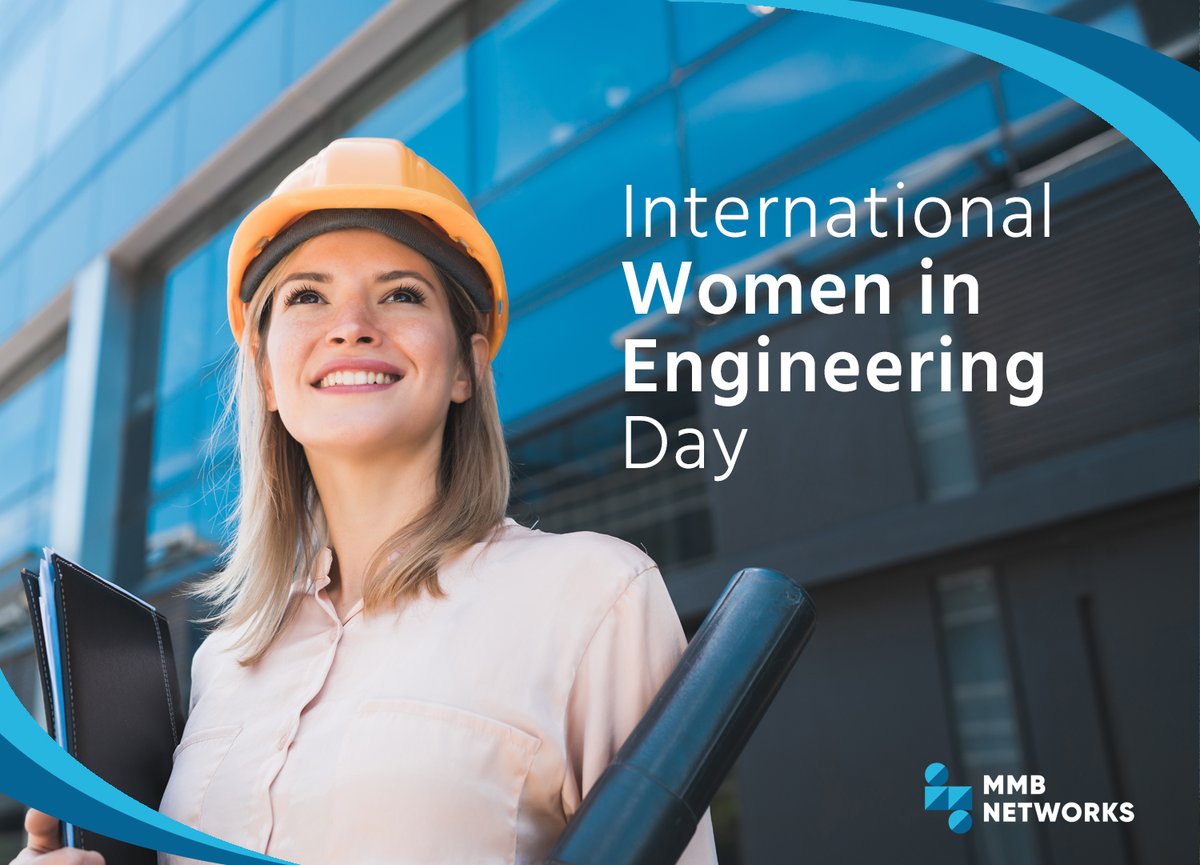 MMBNetworks's tweet photo. Happy International Women in Engineering Day (INWED)! Today, we proudly celebrate all the inspiring female engineers who chose to be a part of the solution and are contributing to building a brighter future.

#inwed22 #IWIED22 #WomenInEngineeringDay https://t.co/4f4f06rTyL