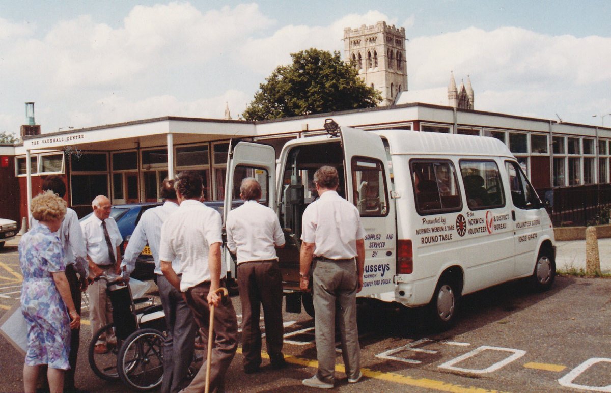 NorwichDoor's tweet photo. Celebrating 30 years of success! Our bookings line opened on 17th July 1992 #morethancommunitytransport https://t.co/FMnnsa6d2t