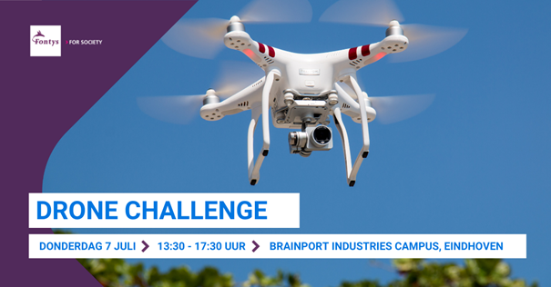 Op donderdag 7 juli vindt de Drone Challenge plaats op @BICehv (BIC). Studenten van @FH_Engineering en @summacollege gaan de strijd aan om te ontdekken wie de beste transportdrone heeft ontwikkeld. Jij kunt erbij zijn! bit.ly/3OzE37M