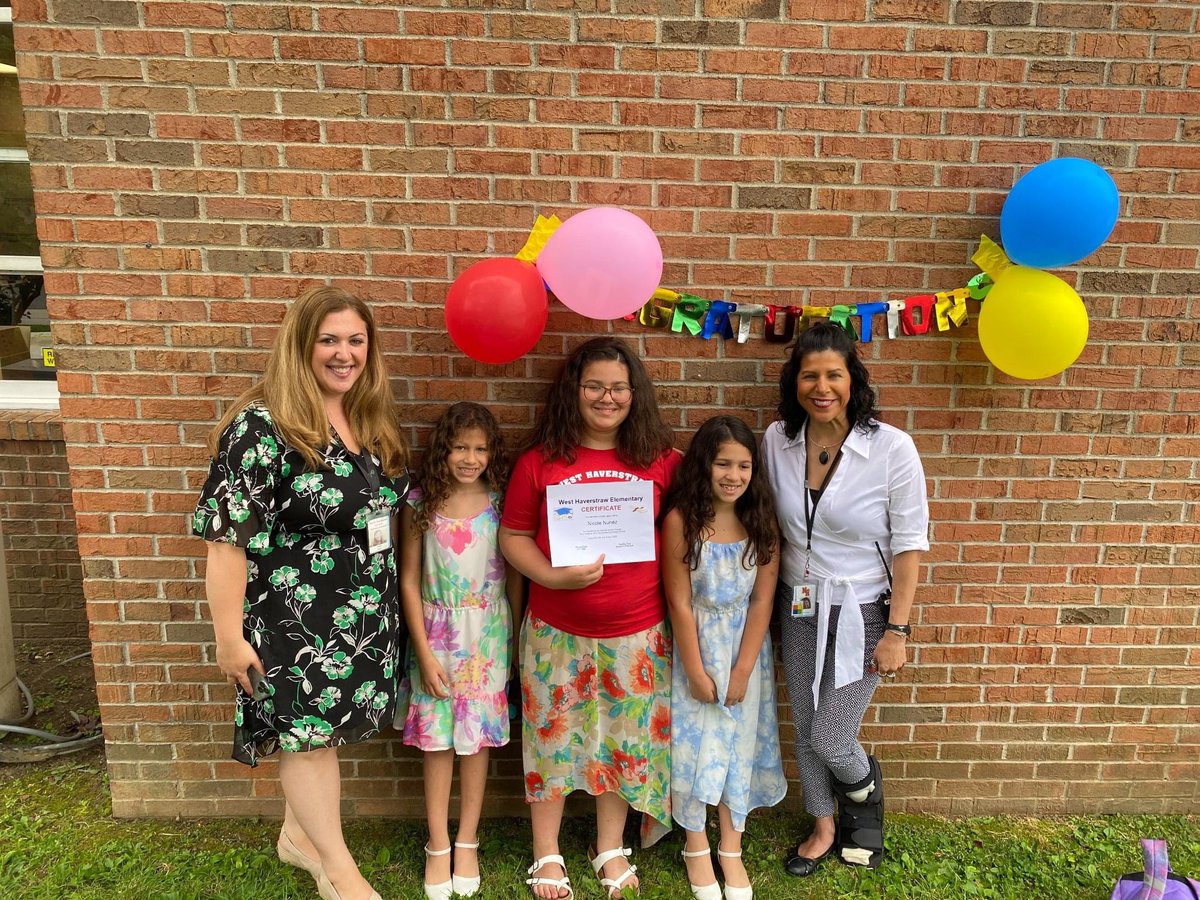 NRCSDistrict's tweet photo. Look out ‘cause here I come!
Yesterday, we celebrated 3rd Grade Graduation at West Haverstraw Elementary School. The room was packed with family and friends who came to support these graduates. #NRProud #NRStrong https://t.co/KTiTmJy8YG