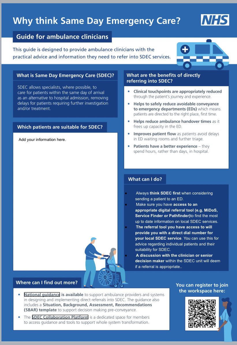 Sade Matakitoga (@matakitogasade) on Twitter photo Editable posters to support ambulance referral SDEC..
join our collaboration space for more info on access into SDEC
future.nhs.uk/connect.ti/SDE… #SDEC #ambulance @brunning_adam <a href="/TaraSood5/">Tara Sood</a> <a href="/rachel_vokes/">Rachel Vokes</a> <a href="/WisniackiFiona/">Fiona Wisniacki💙</a> Editable posters to support ambulance referral SDEC..
join our collaboration space for more info on access into SDEC
future.nhs.uk/connect.ti/SDE… #SDEC #ambulance @brunning_adam <a href="/TaraSood5/">Tara Sood</a> <a href="/rachel_vokes/">Rachel Vokes</a> <a href="/WisniackiFiona/">Fiona Wisniacki💙</a>
