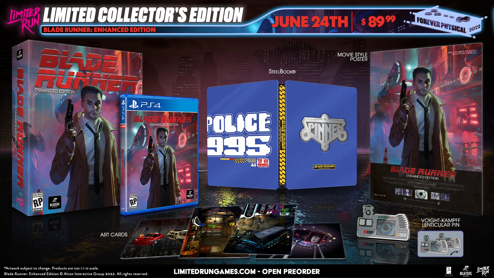 Amazon.com: Blade Runner Enhanced Edition (Limited Run #466
