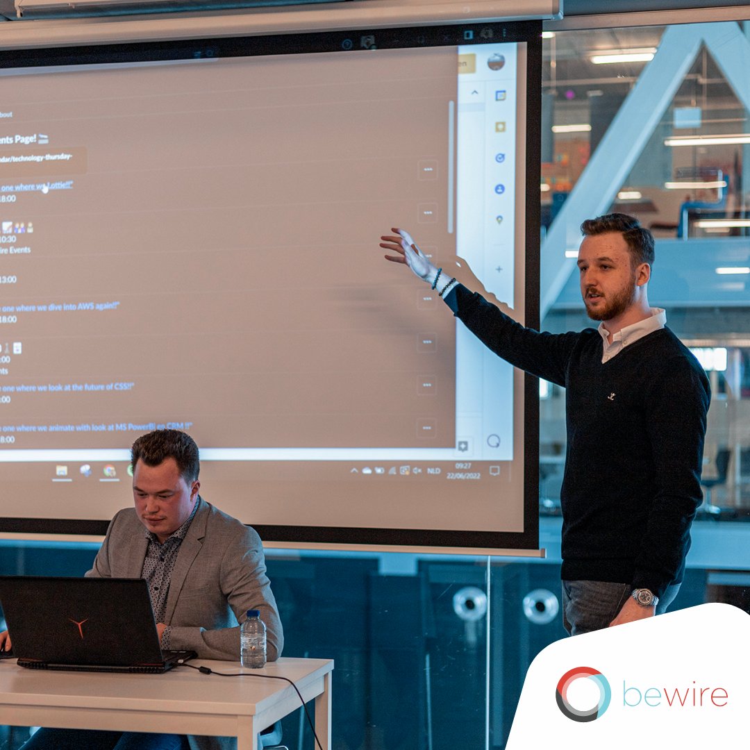 bewirebe's tweet photo. Gisteren presenteerden onze #stagiairs hun opdrachten en de resultaten mochten er zijn! We bedanken hen voor hun inzet en professionalisme en wensen ze veel succes in hun verdere carrière 👩‍🎓👨‍🎓 Geniet mee van enkele sfeerbeelden die onze collega Bugra voorzag. 📷 #bewiretalent https://t.co/sda9nBKhTs