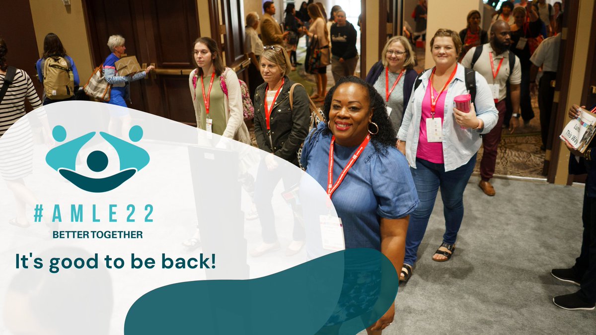 AMLE's tweet photo. Making 2022 PD plans? Join us Nov 3-5 for #AMLE22, the 49th Annual Conference for Middle Level Education! We're looking forward to 3 incredible days of learning &amp; connecting around all that makes the middle grades special. 

Explore what's new &amp; register: https://t.co/HEu8Zuel4Q https://t.co/huubqGGmlg