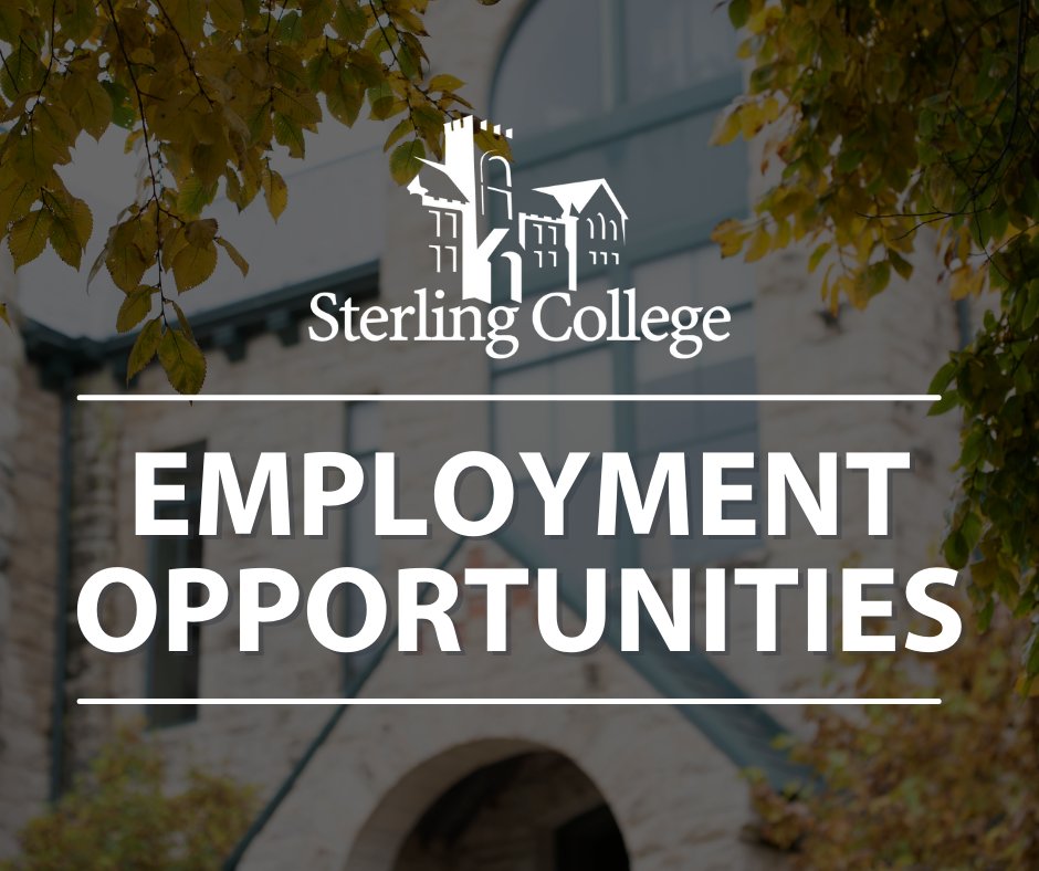 SterlingCLife's tweet photo. Want to work at Sterling? View our current open positions!
https://t.co/jlQ4gmrmIu
#HereAtSterling #SterlingCollege #WorkAtSC
Sterling College Staff Position Announcements
Assistant Basketball Coach
Assistant Cross Country/Track Coach
Assistant Director of Financial Aid
Ass... https://t.co/qGwfiQ4jmM