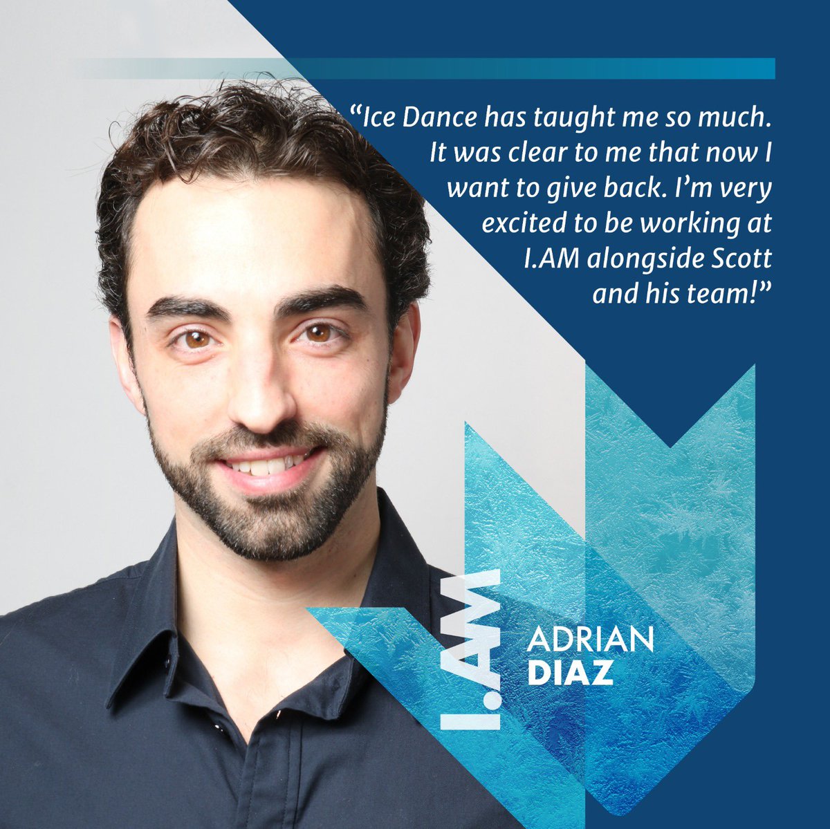 montreal_ice's tweet photo. On this Olympic day we have a special announcement to make. Adrian Diaz himself wrote Olympic history being the first Ice Dancer having participated at the Olympic Games representing Spain. Recently, after placing 8th at the Beijing Games he decided to end his competitive career. https://t.co/3NIf8EcwRN