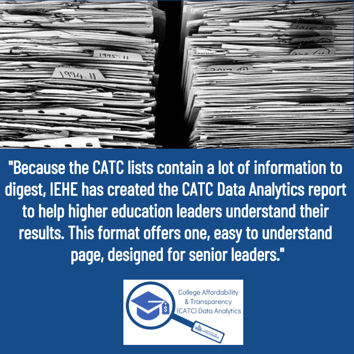 TheIEHE's tweet photo. The CATC lists are being released July 1. Is your institution ready to interpret and use the results?
https://t.co/MBvBbQgtGO 

#highereducation #collegesanduniversities #education #highered #highereducationleadership #forwardthinking #educationpolicy #campusthoughtleadership https://t.co/Jf42bMOeaI