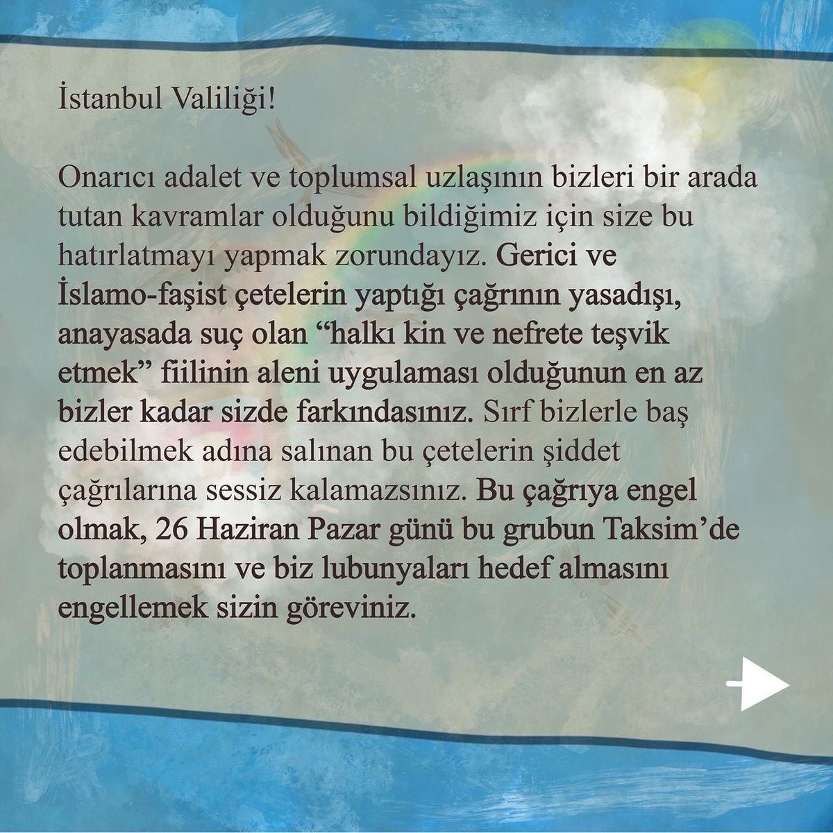istanbulpride's tweet photo. https://t.co/MP2ZffoYbz