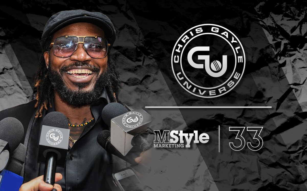 RobStriar's tweet photo. Excited to announce this new project with Chris Gayle and to launch his new media platform with The Chris Gayle Universe @henrygayle @MStyleMarketing  #BrandtheGame #Group33 #CricketTwitter #content 
https://t.co/YkHGrZWNF2 https://t.co/X80juNxx3x